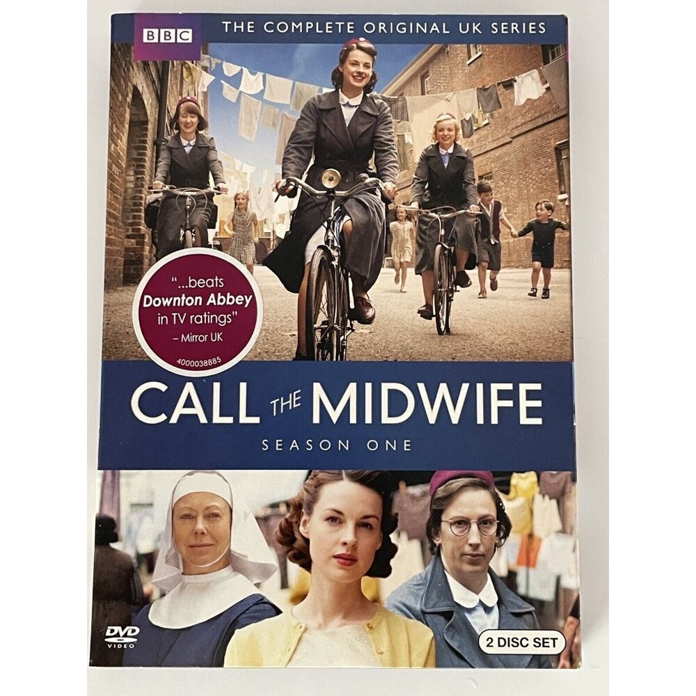 Call the Midwife Season 1 DVD Set of 2 Discs BBC PBS Excellent Condition